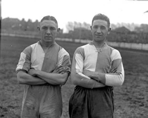 Former Players Gallery: Leslie Jones (l) and William Billy Lake (r), Coventry City
