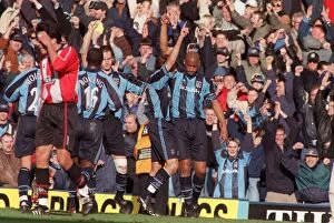 Action from 90s Gallery: Littlewoods FA Cup Quarter Final - Coventry City v Sheffield United
