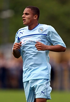 Images Dated 2012 July: Louis Garner's Breakthrough Performance: Coventry City's Pre-Season Triumph over Hinckley United