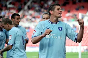 27-08-2011 V Middlesbrough, Riverside Prints: Lucas Jutkiewicz Scores First Goal for Coventry City in Championship Clash Against Middlesbrough (27-08-2011)