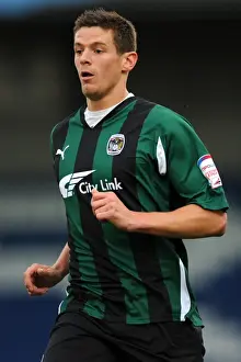 Carling Cup Prints: Lukas Jutkiewicz Celebrates Coventry City's Carling Cup Upset over Bury (09-08-2011)