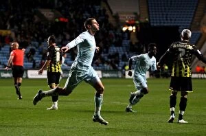 Images Dated 22nd November 2011: Lukas Jutkiewicz's Dramatic Equalizer: Coventry City vs. Cardiff City (Npower Championship)