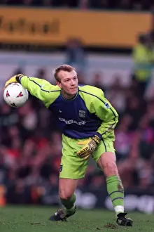 Magnus Hedman in Action for Coventry City Against Arsenal (FA Carling Premiership)