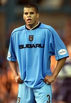 19-08-2001 v Wolverhampton Wanderers Collection: Marcus Hall in Action: Coventry City vs. Wolverhampton Wanderers