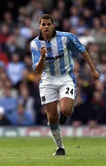 Images Dated 2001: Marcus Hall: Coventry City's Elusive Midfielder Outwits Charlton Athletic Defenders during FA Carling Premiership