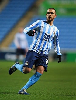 Marcus Tudgay in Action: Coventry City vs Colchester United, Sky Bet League One, Ricoh Arena (2015-16)