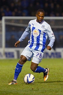 Images Dated 2014: Mark Marshall in Action: Coventry City vs Gillingham