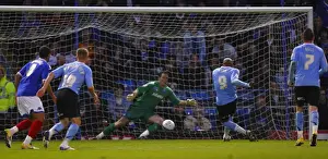 Marlon King Scores Penalty for Coventry City at Fratton Park against Portsmouth (Npower Championship, 12-04-2011)
