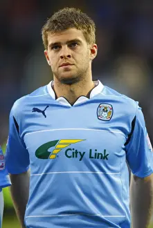 Martin Cranie of Coventry City Before Npower Championship Match at Fratton Park Against Portsmouth (April 12, 2011)