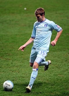 Images Dated 6th March 2012: Martin Cranie of Coventry City vs. Crystal Palace at Ricoh Arena, Npower Championship (06-03-2012)
