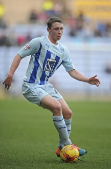 Images Dated 2014 November: Matthew Pennington in Action: Coventry City vs Walsall (Sky Bet League One) at Ricoh Arena