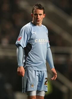 Images Dated 17th February 2010: McIndoe in Action: Coventry City vs Newcastle United, Championship Clash at St