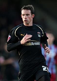 Images Dated 6th December 2009: McIndoe in Action: Coventry City vs Scunthorpe United, Championship 2009