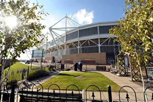 Images Dated 2011 October: Memorial Garden at Ricoh Arena: Coventry City vs Burnley (Championship Match)