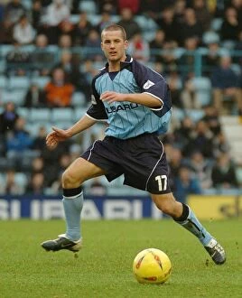 Images Dated 10th January 2004: Michael Doyle in Action: Coventry City vs. Watford, Nationwide Division One (January 10, 2004)