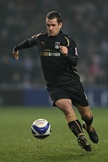 Images Dated 10th January 2009: Michael Doyle of Coventry City in Action Against Queens Park Rangers in the Championship