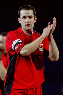 Images Dated 2008: Michael Doyle of Coventry City in FA Cup Third Round Action at Ewood Park Against Blackburn Rovers (05-01-2008)