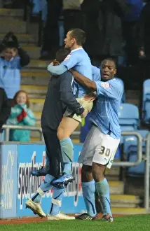 Images Dated 2010 November: Michael Doyle Scores the Thrilling Winning Goal for Coventry City against Burnley (November 20)