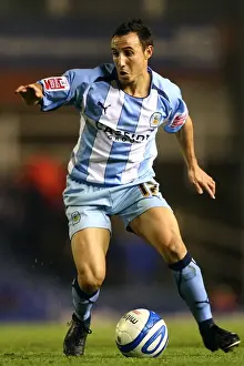 Images Dated 2008: Michael Mifsud Scores for Coventry City Against Birmingham City in Championship Match at St
