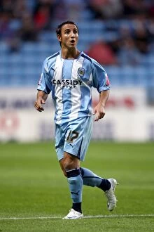 Images Dated 13th August 2008: Michael Mifsud's Goal: Coventry City vs Aldershot Town in Carling Cup Round 1 at Ricoh Arena