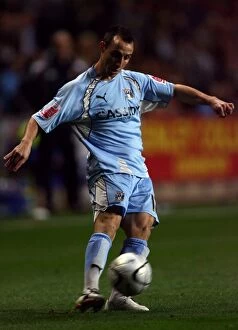Images Dated 30th October 2007: Michael Mifsud's Stunner: Coventry City vs. West Ham United in Carling Cup Round 4 (October 30)