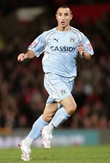 Images Dated 26th September 2007: Michael Mifsud's Thrilling Goal: Coventry City vs Manchester United in Carling Cup Round 3