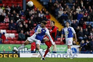 05-01-2008 v Blackburn Rovers Collection: Michael Misfud Scores for Coventry City Against Blackburn Rovers in FA Cup Third Round at Ewood