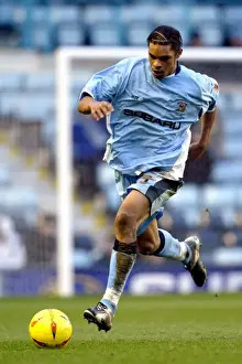 Images Dated 2005: A Moment of Determination: Dean Leacock vs Burnley at Highfield Road (2005)