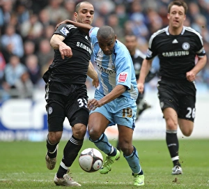 Images Dated 2009: Morrison vs. Alex: FA Cup Sixth Round Clash at the Ricoh Arena