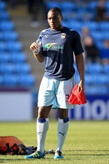 Nathan Cameron in Action for Coventry City vs Barnsley, Npower Championship (25-02-2012) - Ricoh Arena