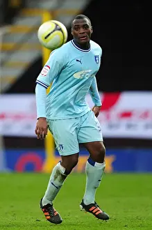 17-03-2012 V Watford, Vicarage Road Prints: Nathan Cameron Faces Off Against Watford in Coventry City's Championship Battle (17-03-2012)