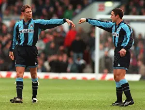 Noel Whelan and Paul Telfer: Derby County vs Coventry City - 90s Football Action