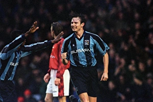 Noel Whelan Scores the Opener: Coventry City vs Manchester United (December 1997)