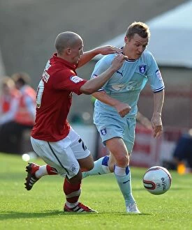 Images Dated 1st October 2011: npower Football League Championship - Barnsley v Coventry City - Oakwell Stadium