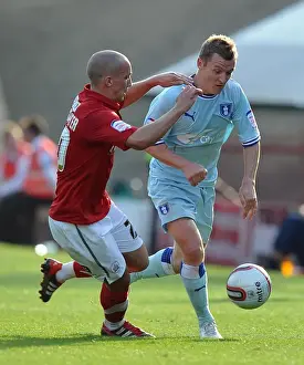 Images Dated 1st October 2011: npower Football League Championship - Barnsley v Coventry City - Oakwell Stadium