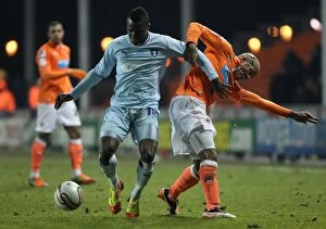 Images Dated 2012 January: npower Football League Championship - Blackpool v Coventry City - Bloomfield Road
