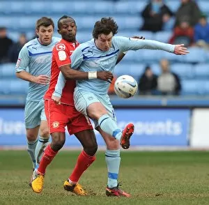 Images Dated 23rd February 2013: npower Football League One - Coventry City v Crewe Alexandra - Ricoh Arena