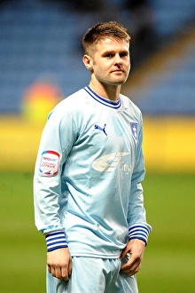 14-02-2012 V Leeds United, Ricoh Arena Prints: Oliver Norwood in Action: Coventry City vs. Leeds United, February 14, 2012, Ricoh Arena
