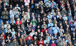 Fan Prints: Passionate Coventry City Fans Welcome Teams at Ricoh Arena: Coventry City vs Reading