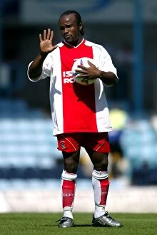 Images Dated 2nd August 2005: Patrick Suffo in Action: Coventry City vs. Wolverhampton Pre-Season Friendly at Highfield Road
