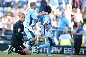 Images Dated 2004: Patrick Suffo's Thrilling Goal: Coventry City's Triumph
