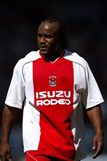 Images Dated 2005: Patrick Suffo's Thrilling Performance: Coventry City vs. Wolverhampton (02-08-2003)