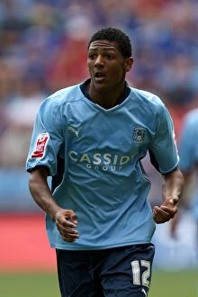 Images Dated 9th August 2009: Patrick Van Aanholt in Action: Coventry City vs Ipswich Town