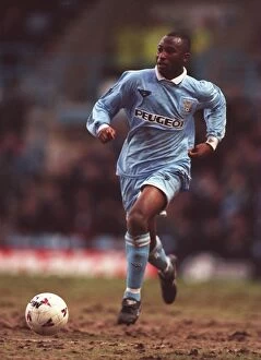 Images Dated 2nd March 1996: Peter Ndlovu in Action: Coventry City vs. West Ham United