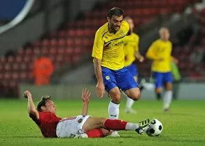 Images Dated 31st July 2012: Pre Season Friendly - Wrexham v Coventry City - The Racecourse Ground