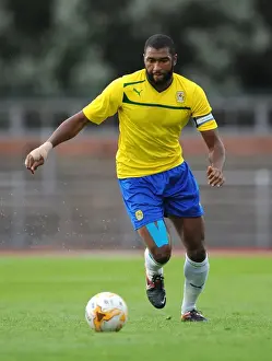Reda Johnson in Action: Coventry City vs Newport County Pre-Season Friendly at Spytty Park