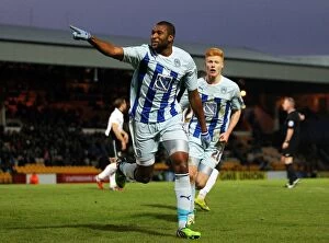 Images Dated 13th December 2014: Reda Johnson's Thrilling Goal: Coventry City's Victory Starter in Sky Bet League One vs. Port Vale