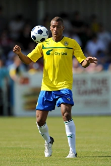 Images Dated 2012 July: Reece Brown in Action: Coventry City FC vs Nuneaton Town - Pre-Season Friendly at Liberty Way Stadium