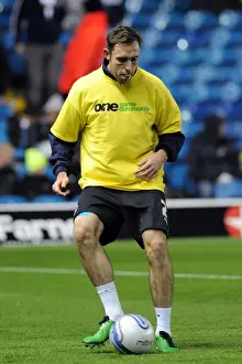 Images Dated 18th October 2011: Richard Keogh Leads Coventry City in Npower Championship Clash against Leeds United at Elland Road (18-10-2011)