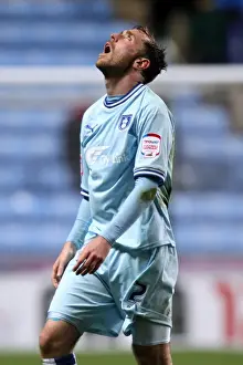 Richard Keogh's Disappointment: Coventry City FC's Defeat Against Millwall in Championship (17-04-2012)